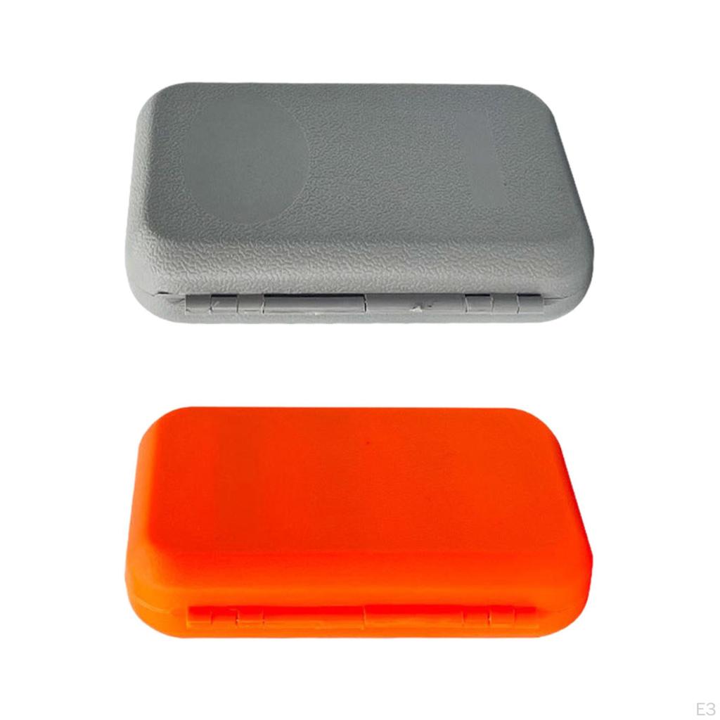 Waterproof Fly Box Compact Fishing Container Foam Insert Lure Tackle