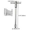For DIY Projects Heavy Duty Wrench Ratchet Wrench Adjustable Ratchet Tap Wrench Non-slip Grip Portable Tool Versatile Rotation