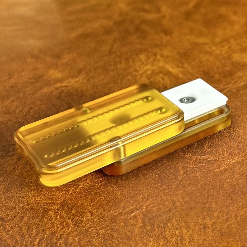 

Mechanical Slider Magnetic Push Card Pushing Plate Sensory Stress Reducing Toys Edc Relieve Anxiety Decompression Anti-Stress
