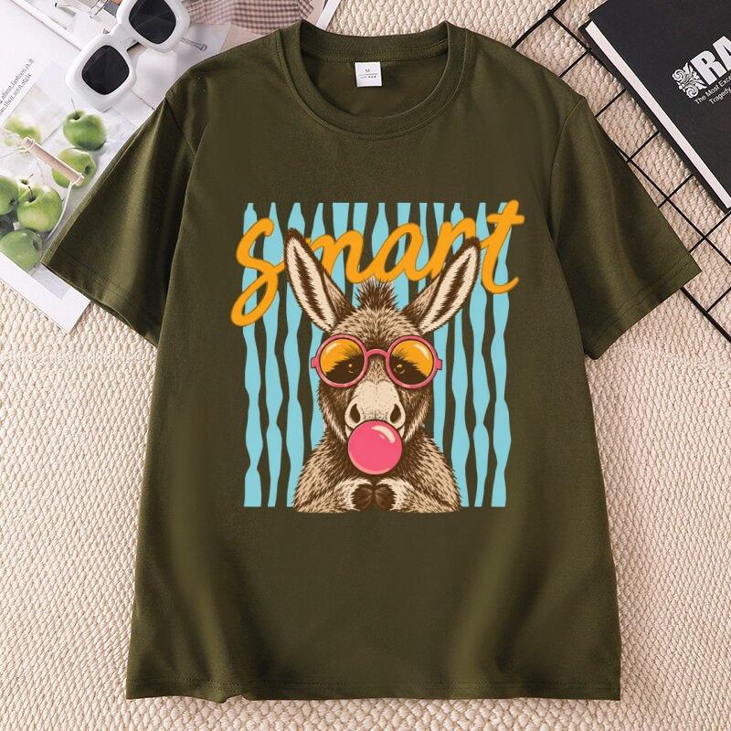 Feral Raccoon Graphic T Shirts Cotton Designer Girls Raccoon Tshirt Unisexs Cotton Short Sleeve Round Neck Printed Tshirts