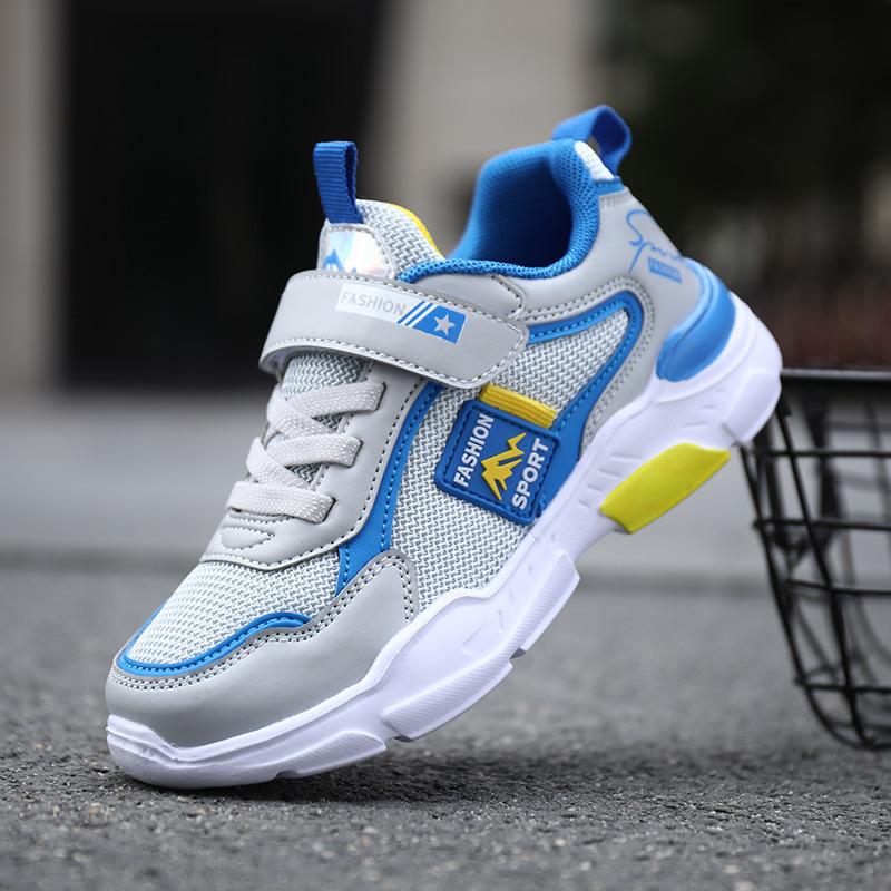 Light Casual Children Shoes Fashion Mesh Kids Shoes Soft Non-slip Sneakers for Kids Boys Girls