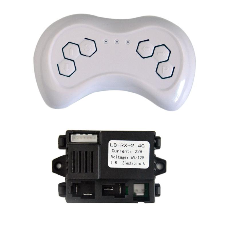1/2Pcs Children'S Electric Vehicle Rc Replacement Durable Lb350-2.4G Remote Control 6V/12V Rc Accessories Lb-Rx-2.4G Receiver