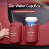 Universal Leather Car Seat Drink Rack Ater Cup Box Accessory For New Bentley Flying Spur Continental GT Bentayga Mulsanne