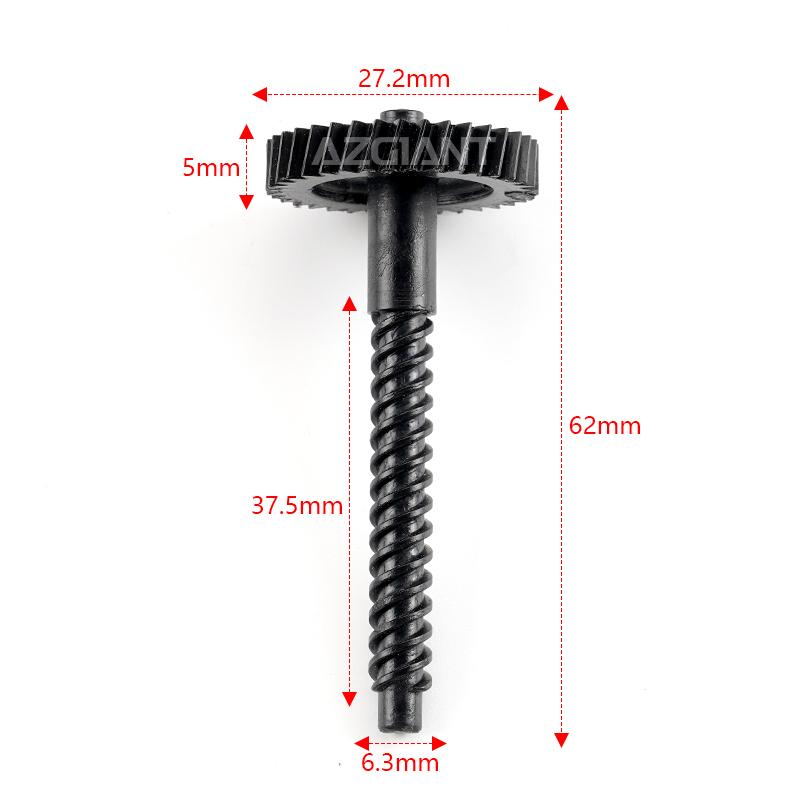 Car Rear Trunk Door Lock Motors Inner Gear For Skoda Octavia Superb Kodiaq Karoq Decklid Latch cogs wheel New plastic repair kit