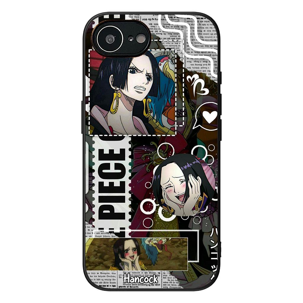 for Motorola Moto Edge 50 One 30 Fusion 40 neo Ultra Pro 20 Lite G50 G85 G84 E15 E14 Phone Case Boa Hancock One Pieces Luffy