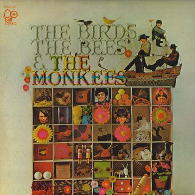 LP Record MONKEES  BirdsThe Bees And The Monkees BLPM24 BELL 1974 Japan Rock Used