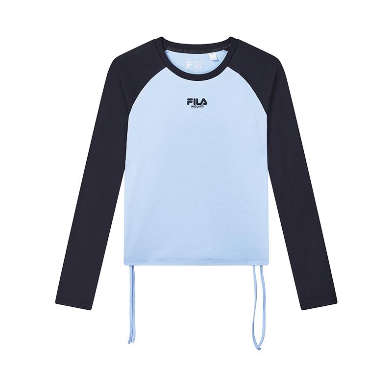 

New FILA T Shirts Women s Elegant Blue F11W439205FBU M