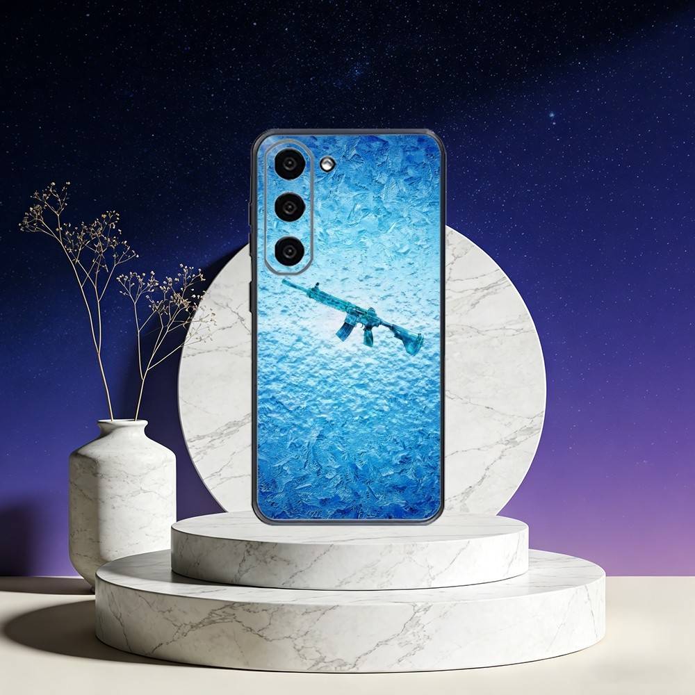 

M-M-416 K-Король Оружия Чехол Для Телефона Для Samsung Galaxy A73,A72,A71,A70,A53,A52,A51,Другие Мягкий Черный Чехол Samsung a71 5g