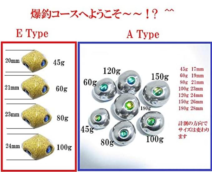 Tungsten Tairaba Head Induction Sinker Type A Ryoga TG Crimson Gold 1 of 3 pieces total + (45g, Glitter, Glitter) - each,