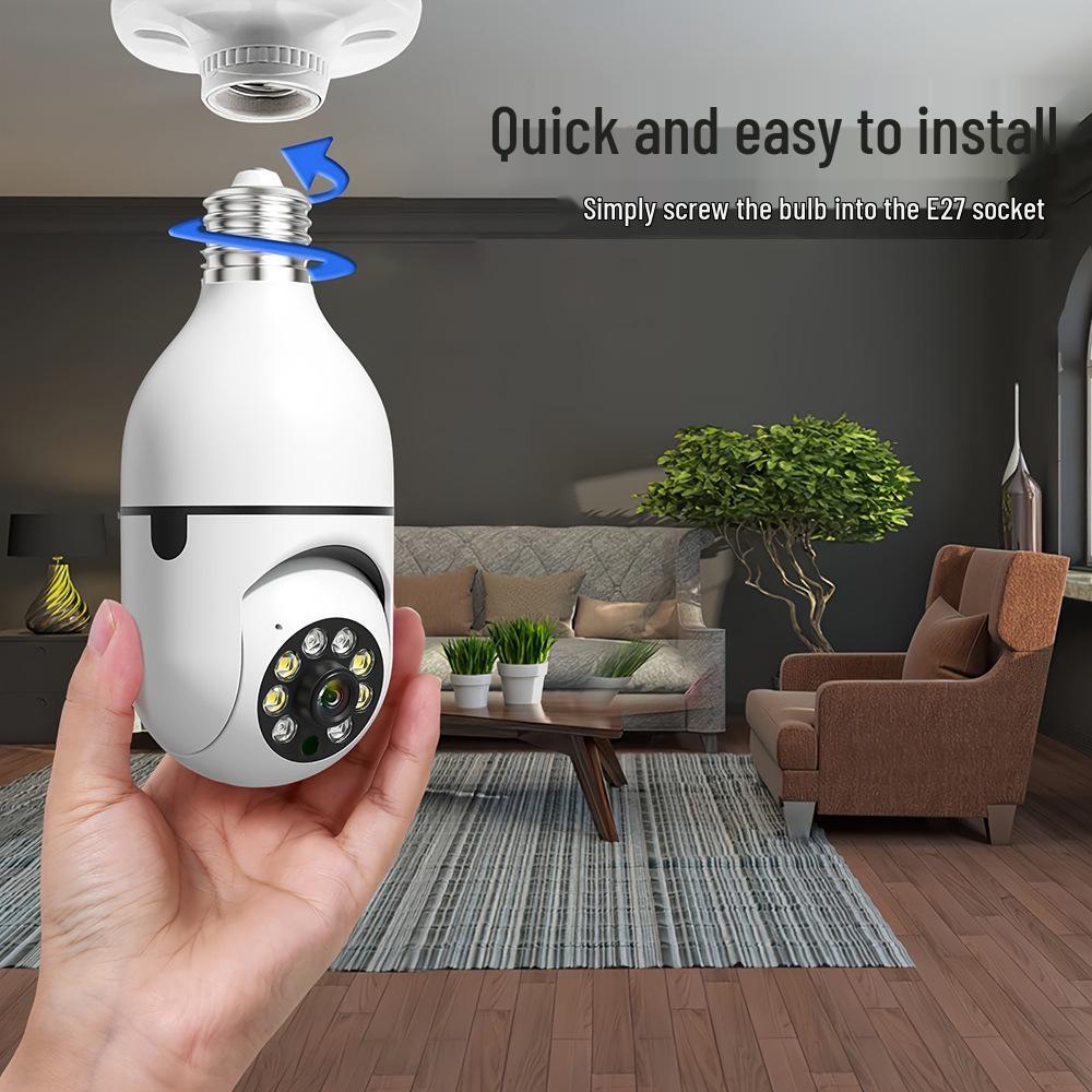 WiFi HD Rotating Light Bulb Camera: Wireless Monitor with Exclusive Hot-Selling Features