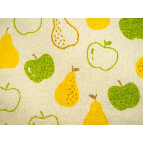 Kosugizen Weekly Face Towels, Happy, 7 Colors (7 Designs), 1 of Each, 34 x 80 cm, Thin, Quick-Drying, Set of 7 (ZG-0202-7)