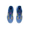 New LiNing Combat Low Slip Resistant Cushioning Wear Resistant Low Top Basketball Shoes Blue Yellow ABPR027-4