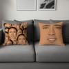 C-Cage Cushion Cover For Sofa Car Funny Office Cafe Soft And Comfortable Double-Sided Printing N-Nicolas Pillow Cover