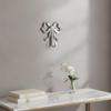 1 Set Solid Towel Holder Luxury Bowknot Wall Hook Rack For Bathroom Bedroom Living Room Kitchen Elegant Home Decor Accessory