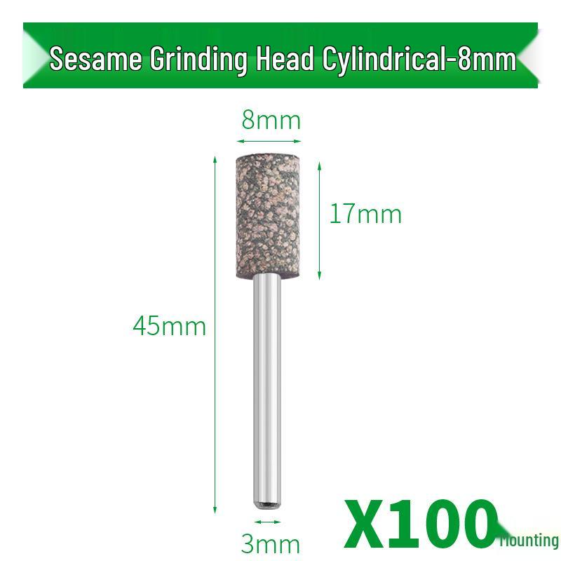 Gummi- und Sesam-Schleifkopf für Metall-, Jade- und Formenpolitur