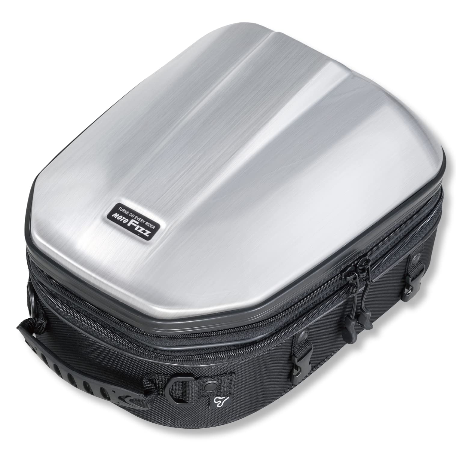 

Tanax MOTOFIZZ Shell Seat Bag 2 GT, Hairline Silver, 14-18L (MFK-301)