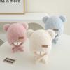 Plush Earmuffs Cap Solid Velvet Toddler Warm Headgear Cute Kids Beanies  Winter