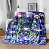 1pc Blue Lock Heroic Dreams Flannel Blanket Soft Warm Throw Blanket for Bedroom Living Room Bed Travel Camping Picnic Gift. MT715019