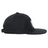 Cooperstown Ballcap New York Black Yankees NY Logo Baseball Cap, Black, Made in USA, Free Size Adjustable Strap Back Hat Unisex