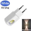 Mini lampka nocna LED Wtyczka EU Gniazdko ścienne 220V z czujnikiem światła Oszczędność energii Do pokoju dziecięcego Sypialni Toalety Lampki nocne