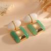 Charm Vintage Stud Earrings Color-block Bohemian Dangle Earring  Beach
