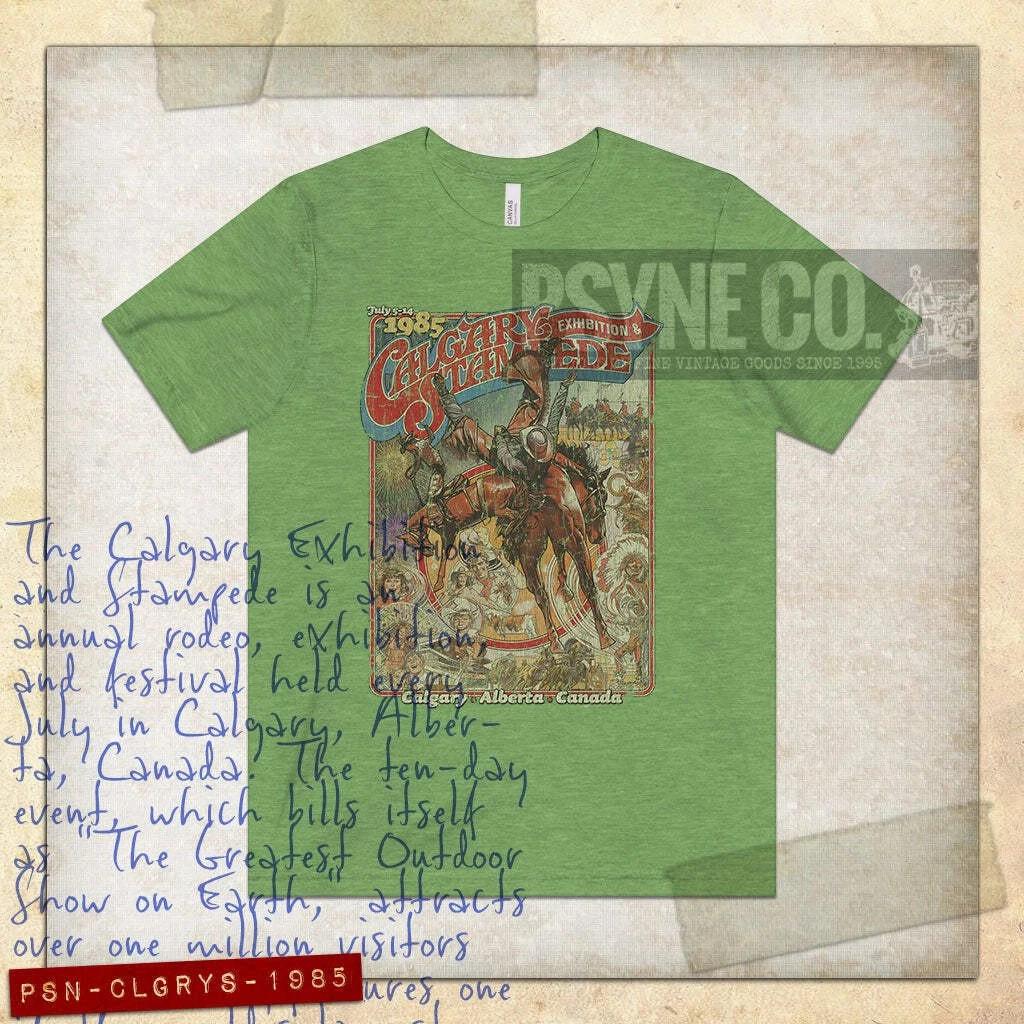 

Calgary Exhibition and Stampede 1985 Vintage Men s T shirt 3XL
