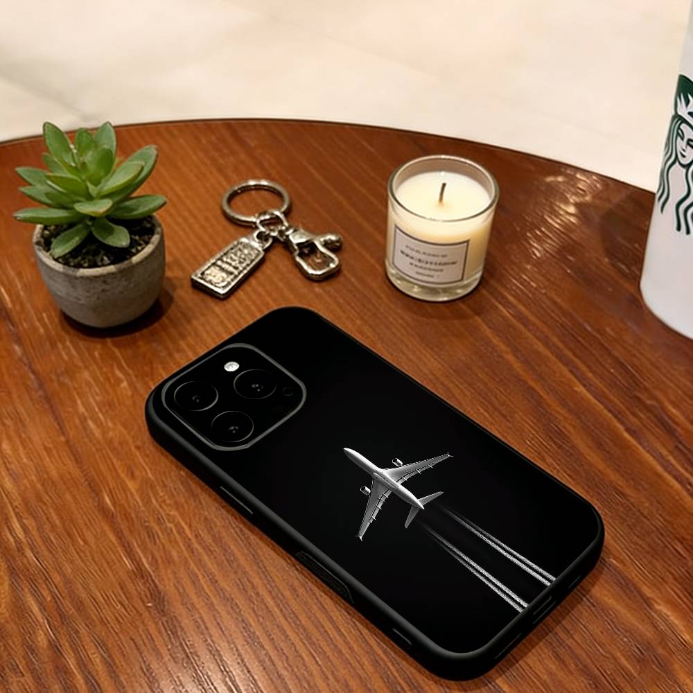 

Airplane Plane Phone Case Silicone Soft For IPhone 17 16 15 14 13 12 11 X XR Plus Pro Max Plus iPhone16