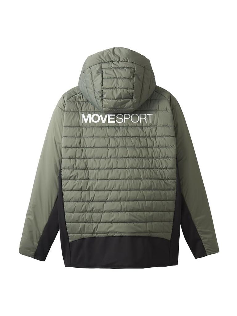 Mikina DESCENTE AERO CAPSULE Hybrid Logo na zádech s kapucí na zip KHBK M