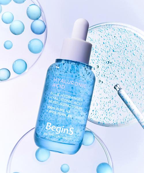 Begins by Jung Saem Mool Blue Hydrangea Hyaluronic Acid Hydrating Serum 30ml