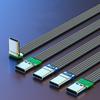 Weiches USB-C-Datenkabel, Hohe Geschwindigkeit für Mobilgeräte, 20W Ladeleistung, 480 Mbit/s Schnelle Datenübertragung, Verschiedene Längen (5- 200cm)