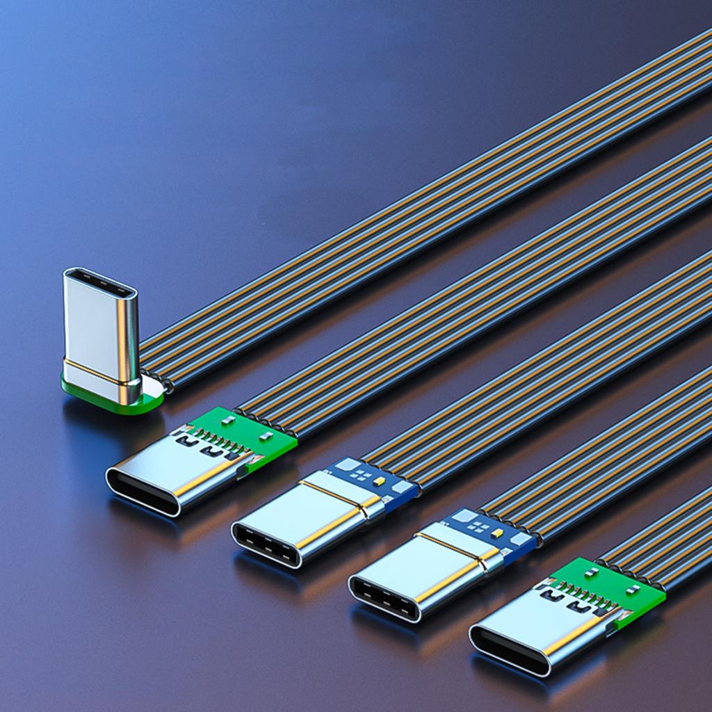 Weiches USB-C-Datenkabel, Hohe Geschwindigkeit für Mobilgeräte, 20W Ladeleistung, 480 Mbit/s Schnelle Datenübertragung, Verschiedene Längen (5- 200cm)