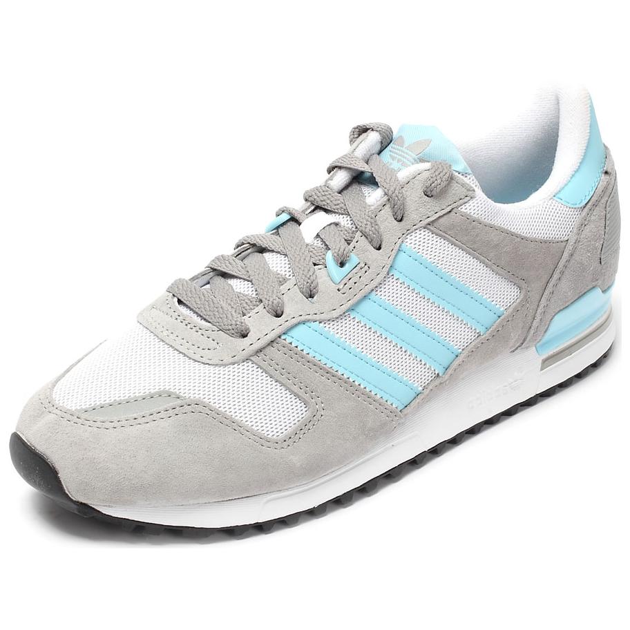 Adidas Originals ZX 700 Comfortable Versatile Non-Slip Wear-Resistant Low-Top Lifestyle Casual Shoes Unisex Sneaker Gray M19393