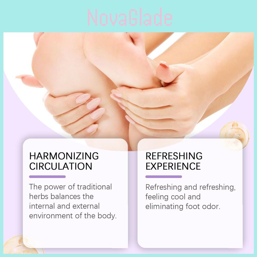 South Moon Herbal Formula Cleansing Foot Patches With Soothing Lavender Care For Gentle Daily Use