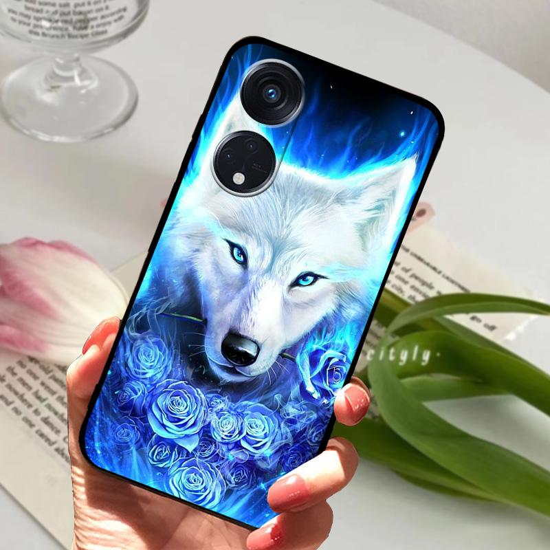 For Oppo Reno8 T 4G 5G Case Reno8T 8T Cool Fashion Soft Silicone TPU Phone Cover For OPPO Reno8 4G 5G Shockproof Bumper Fundas