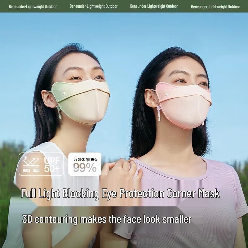 Beneunder Lightweight Sun Protection Face Mask
