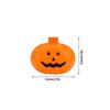 LED Pumpkinlights Halloween String Lights Home And Outdoor Decoration, Flickering, 10PCs Orange Light 5 Ft/10ft