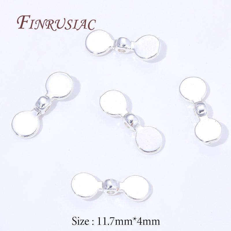 10/20Pcs 18K Gold Plated Decorative Beads,Spacers For Bead,Metal Separator Beads,Jewelry Making Supplies,Bracelets Accessories