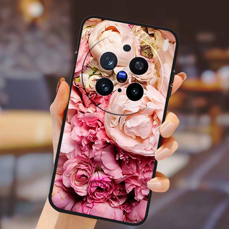 

Чехол для Vivo X200 Pro Волк Сзади Силиконовый Мягкий ТПУ Чехлы для Телефона для Vivo X 200 Pro X200Pro 5G Защитные Черные Чехлы Сумка 6.78 -Vivo X200 Pro 5G