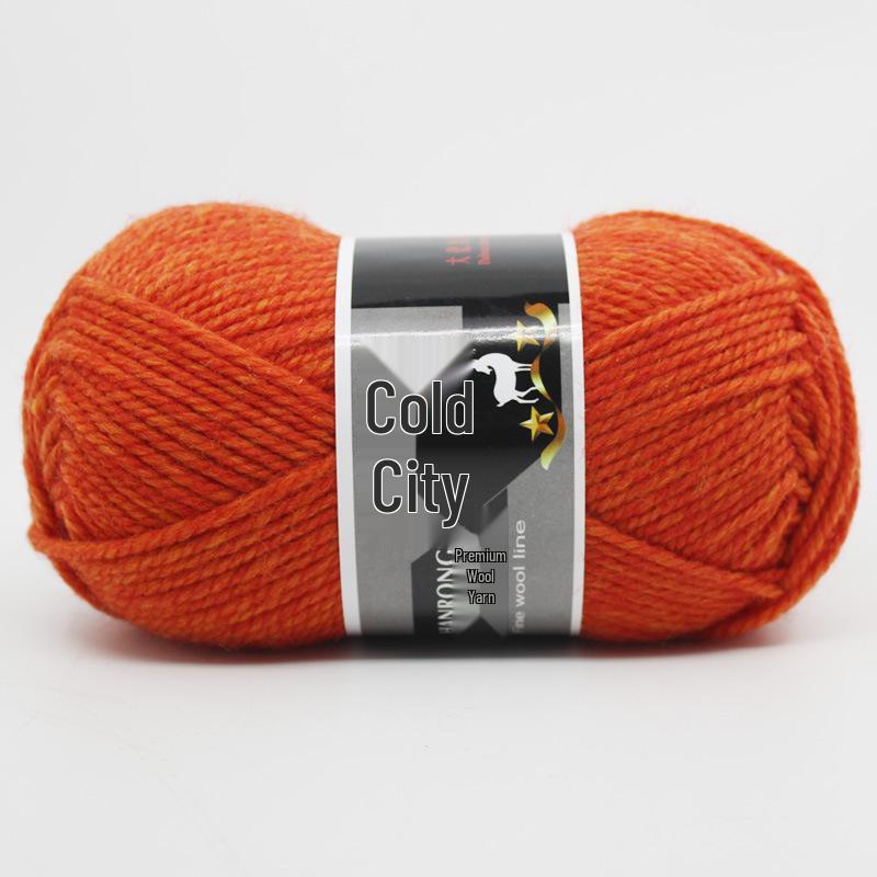 Mittel-Dickes Kaschmir Chunky Handstrickgarn für Schals