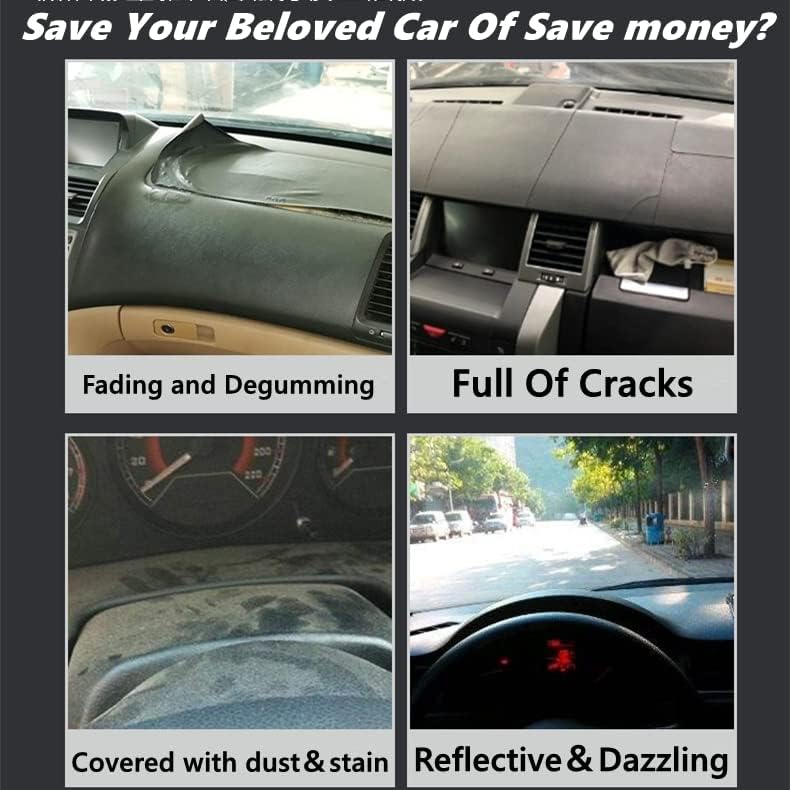 Auto Car Dashboard Cover Mat Anti Slip/Anti-Vertigo Dash Board Cover Mat Pad Dashboard Carpet Sunshield Protector  Fit For Toyota Camry