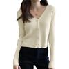 Women's Short Sweater Slim Fit Cardigan Jacket Knitted Cardigan Outerwear Top