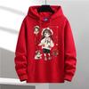 Dame Hettegenser Anime Omniscient Reader Grafisk Genser Tegneserie Kawaii Trykk Pullover for Jenter Vinter Fleece Klær