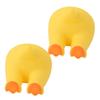 Cartoon Animal Toothbrush Holder Cute Wall Mounted Kitchen Bathroom Utility Hanger for Hanging Towel Key Hat Duck Tail