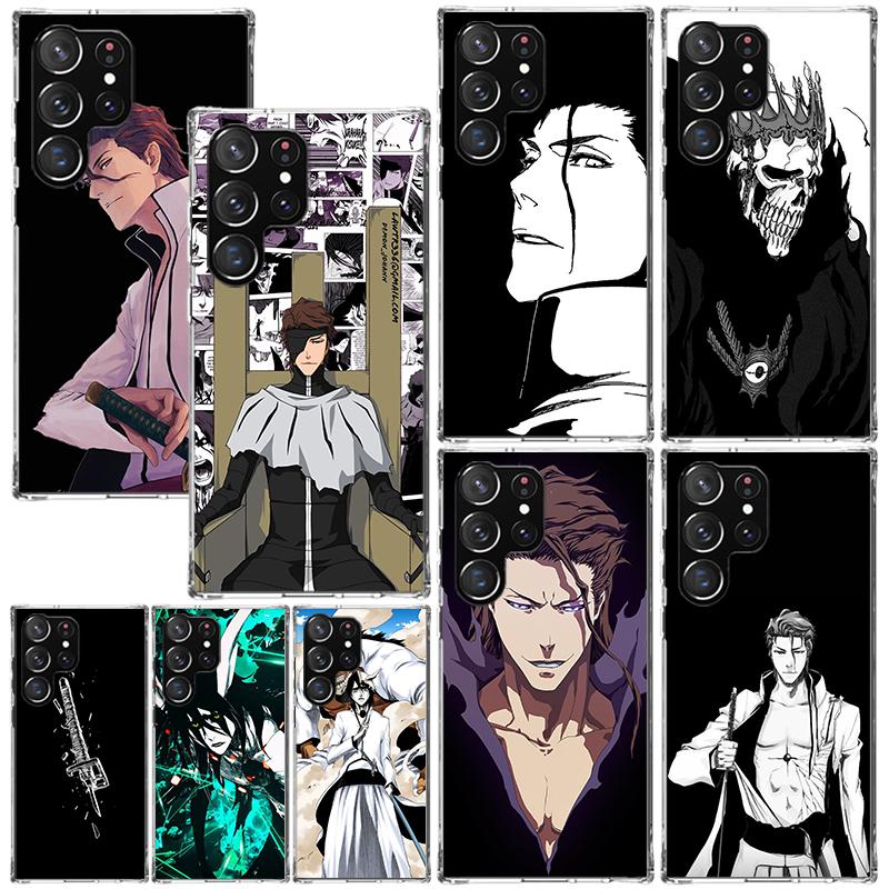 Bleach Aizen Sousuke Phone Case For Samsung Galaxy S26 S25 Edge S24 FE S23 S22 Ultra S21 Plus S20 + Art Fundas Back Cover Galaxy