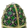 Easter Egg Trinket Box Vintage Design Decoration Faberge Jewelry Holder