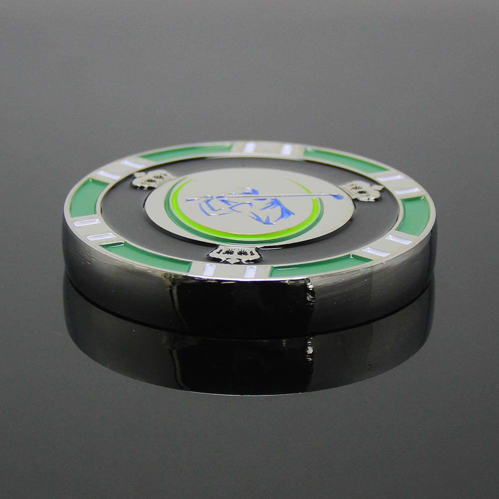 Improve Putting Game Alignment Slope Reader Golf Medal Golf Training Tool Spirit Bubble Level Measuring Gradienter Golf Coins