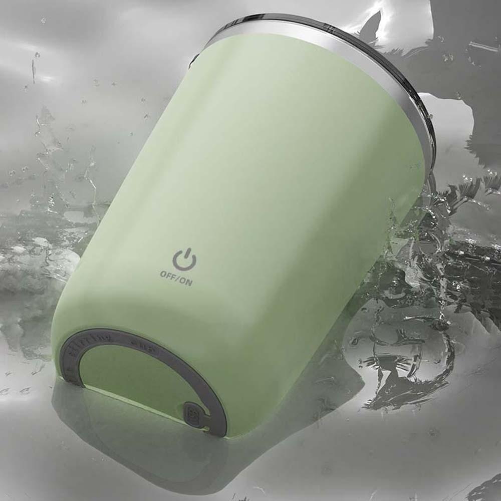 304 Stainless Steel Electric Mixing Cup Auto Rotate Stirring Coffee Cup  Home Office