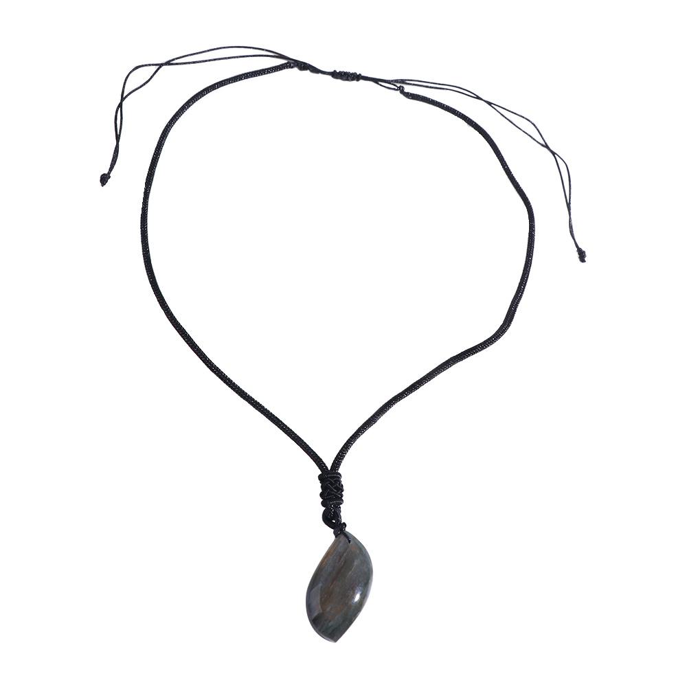 Geometric Shape Natural Labradorite Stone Craft Natural Training Stone  Travel Gift