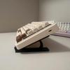 1Pair Portable Keyboard Elevated Non-Slip Universal Stand Raised Keyboard Angle Plastic Computer Keyboard Riser Monitor Holder