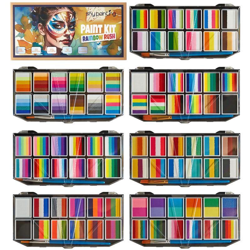 Children's Water-Soluble Face and Body Painting Set